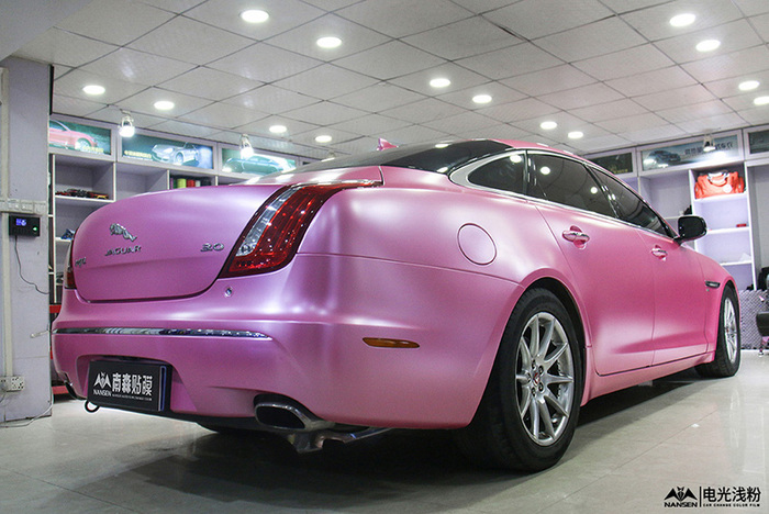 捷豹xjl改色贴膜电光粉南森汽车改色贴膜招商加盟